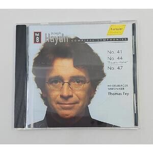 Haydn Complete Symphonies Vol. 8 No. 41 No. 44 "Trauersinfonie" No 47 CD, NEW